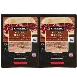 Image of Kirkland Sliced Roast Beef - 2 x 400 Grams