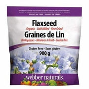 Image of Webber Naturals Organic Ground Flaxseed - 1 x 900 Grams