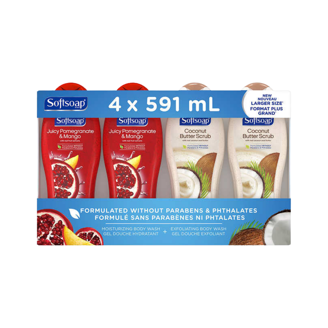 Image of Softsoap Body Wash 4x532ml