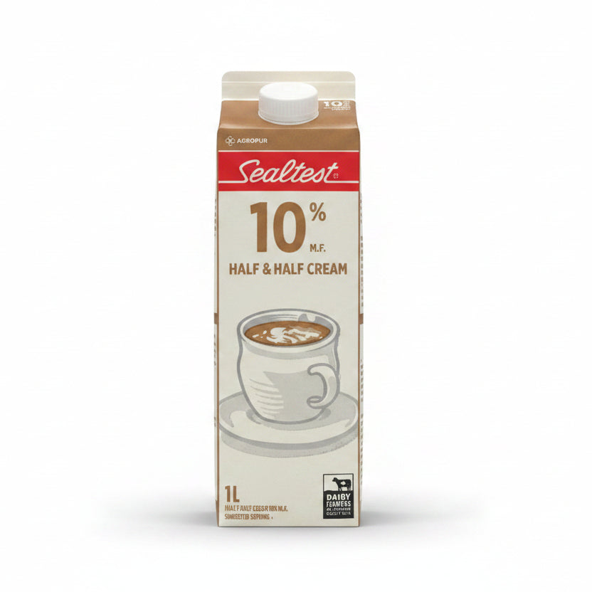 Image of Sealtest 10% Half & Half Cream 1L - 1 x 1000 Grams