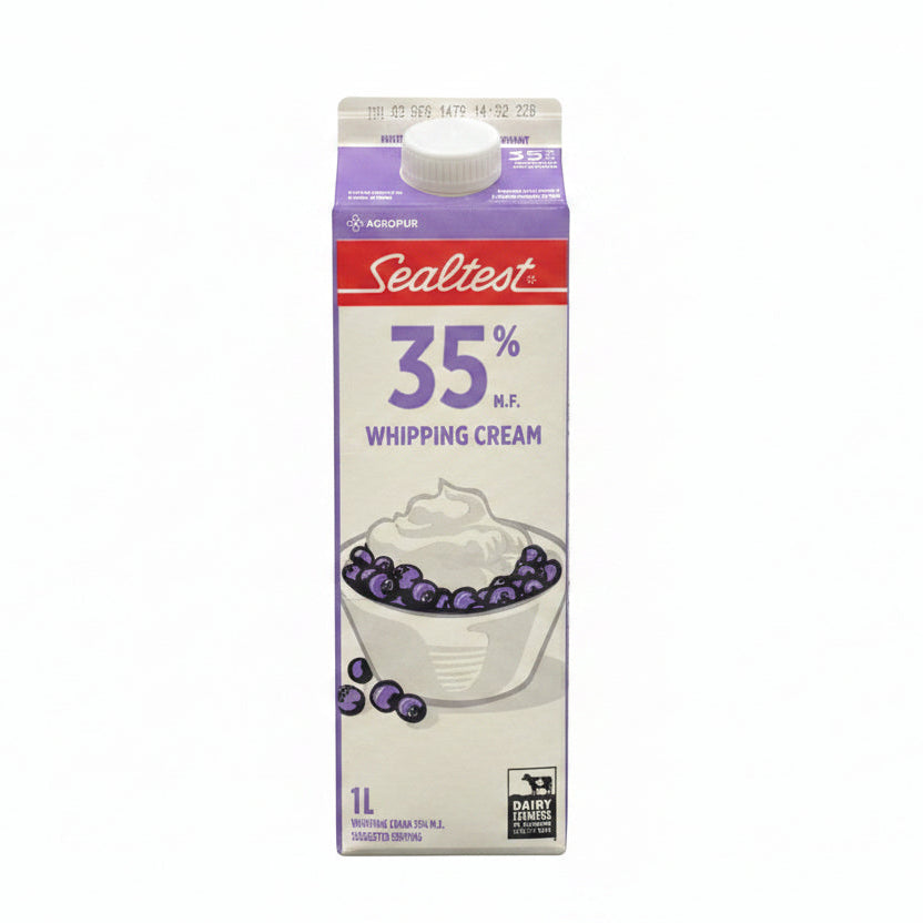 Image of Sealtest 35% Whipping Cream 1L - 1 x 1.07 Kilos